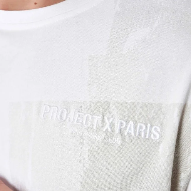 Camiseta Project X Paris Blanca Hombre Camiseta Project X Paris Blanca Hombre