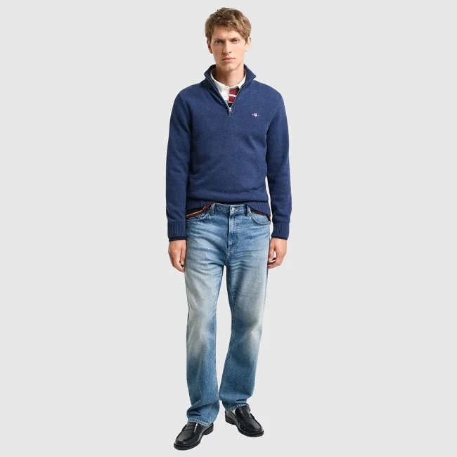 Jersey GANT Azul Hombre Jersey GANT Azul Hombre