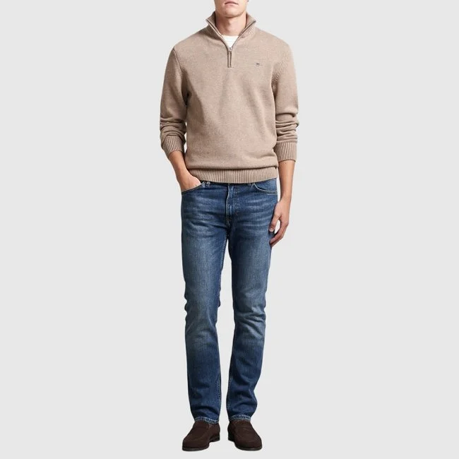 Jersey GANT Beige Hombre Jersey GANT Beige Hombre