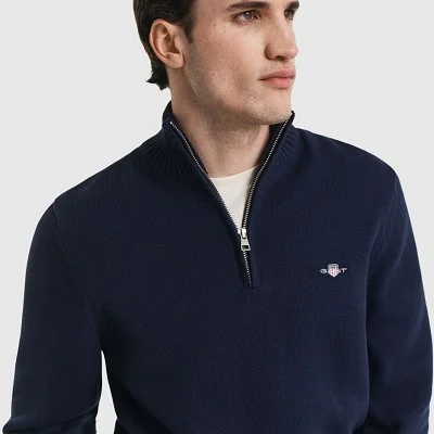 Jersey GANT Azul Marino Hombre 2