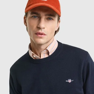 Jersey GANT Azul Marino Hombre 2
