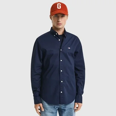 Camisa GANT Azul Marino Hombre 2