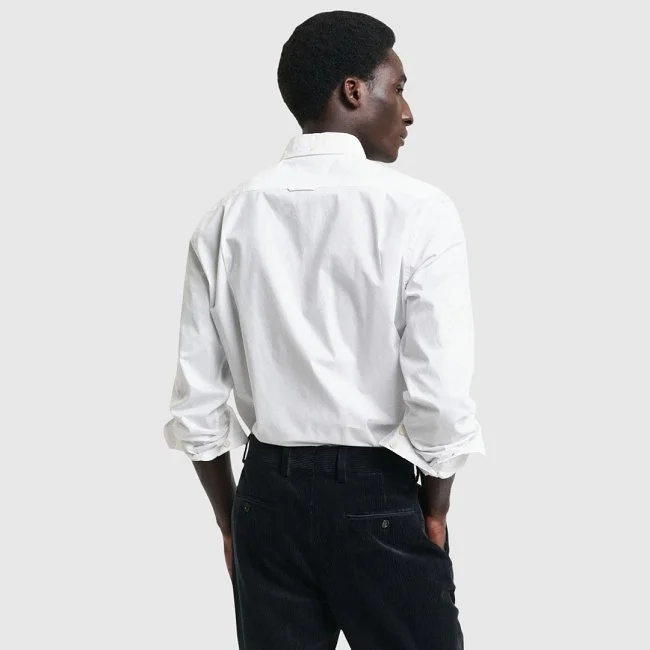 Camisa GANT Blanca Hombre