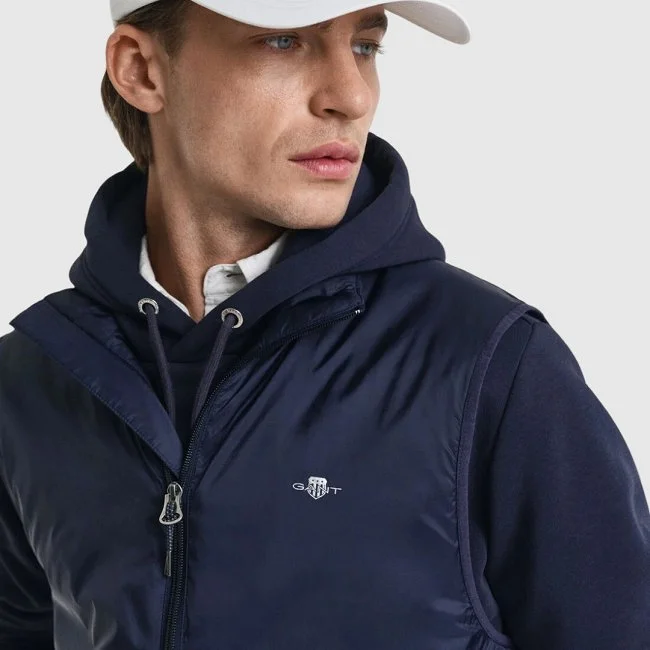 Chaleco GANT Azul Marino Hombre