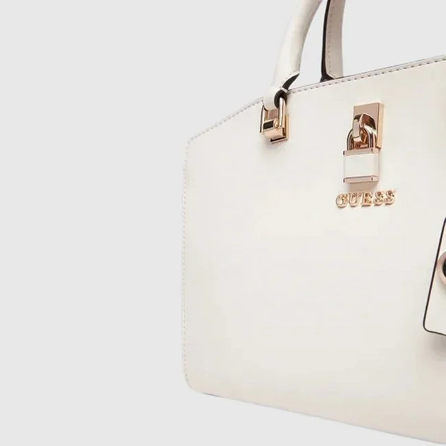 Bolso Guess Blanco Mujer Bolso Guess Blanco Mujer