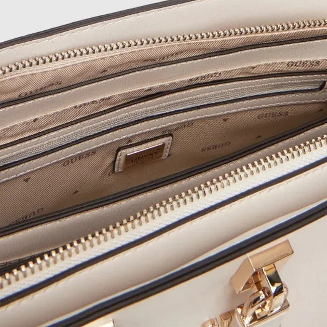 Bolso Guess Blanco Mujer Bolso Guess Blanco Mujer