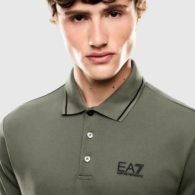 Polo Armani Verde Hombre