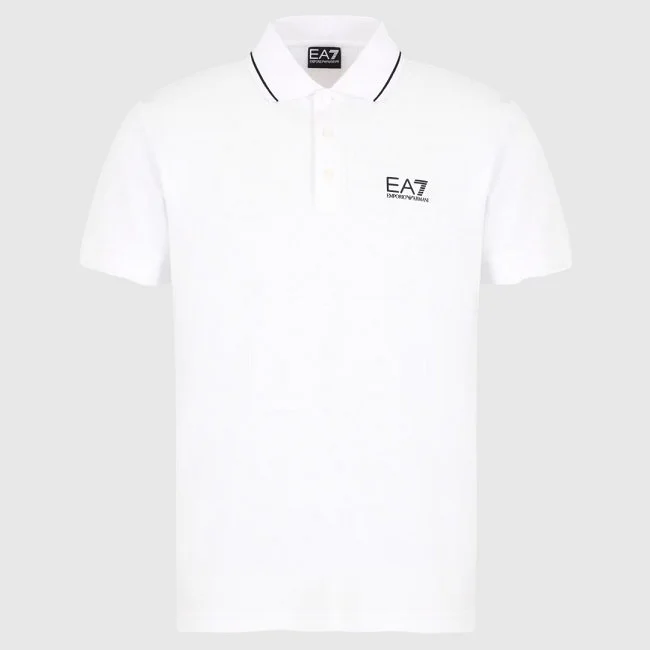 Polo Armani Blanco Hombre