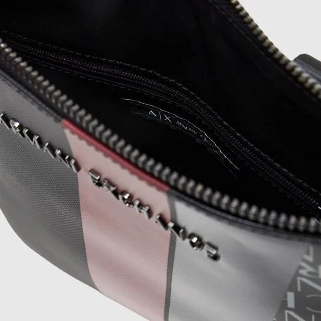 Bandolera Armani Exchange Negra y... Bandolera Armani Exchange Negra y...