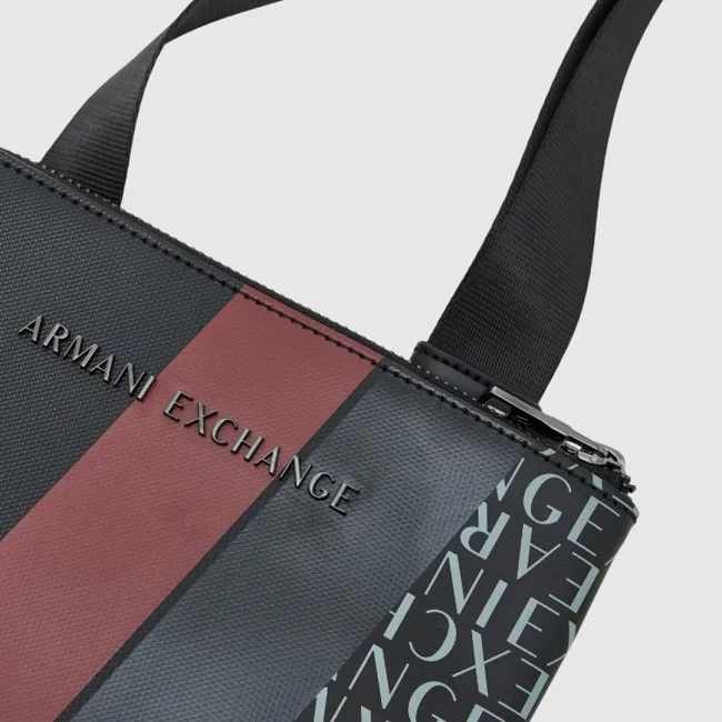 Bandolera Armani Exchange Negra y... Bandolera Armani Exchange Negra y...