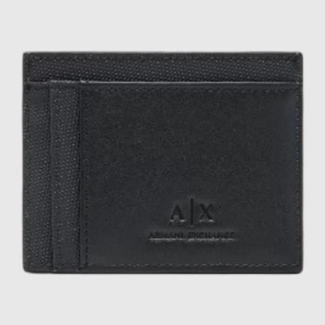 Cartera Armani Exchange Negra y Azul... Cartera Armani Exchange Negra y Azul...