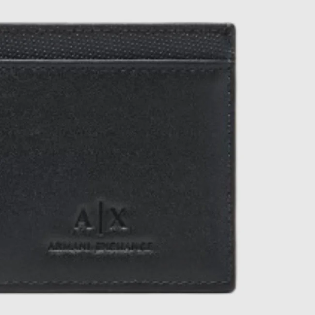 Cartera Armani Exchange Negra y Azul... Cartera Armani Exchange Negra y Azul...