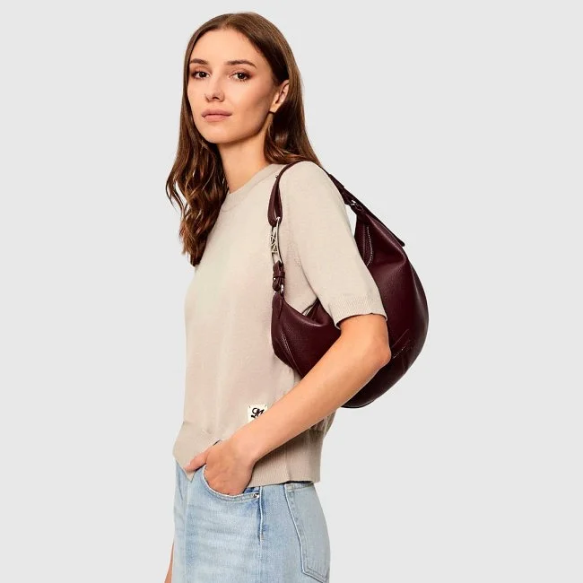 Bolso Armani Exchange Burdeos Mujer