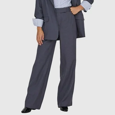 Pantalón ONLY Azul Mujer