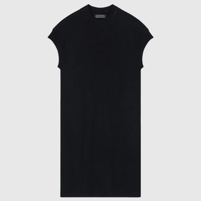 Vestido Armani Exchange Negro Mujer Vestido Armani Exchange Negro Mujer