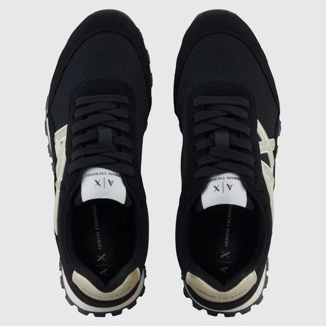 Zapatillas Armani Exchange Negras y... Zapatillas Armani Exchange Negras y...