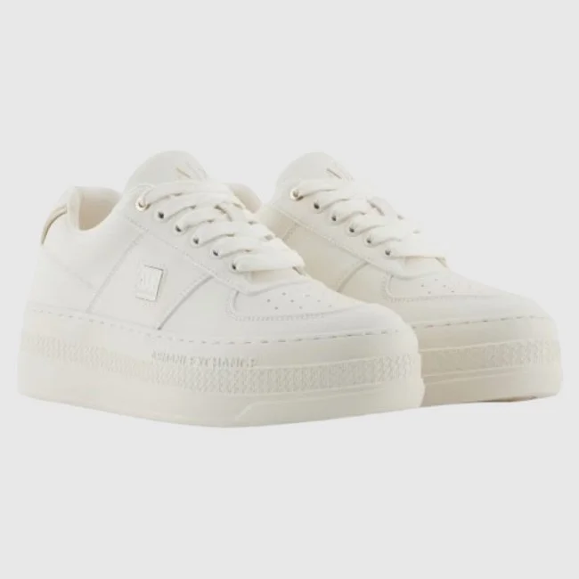 Zapatillas Armani Exchange Blancas Mujer