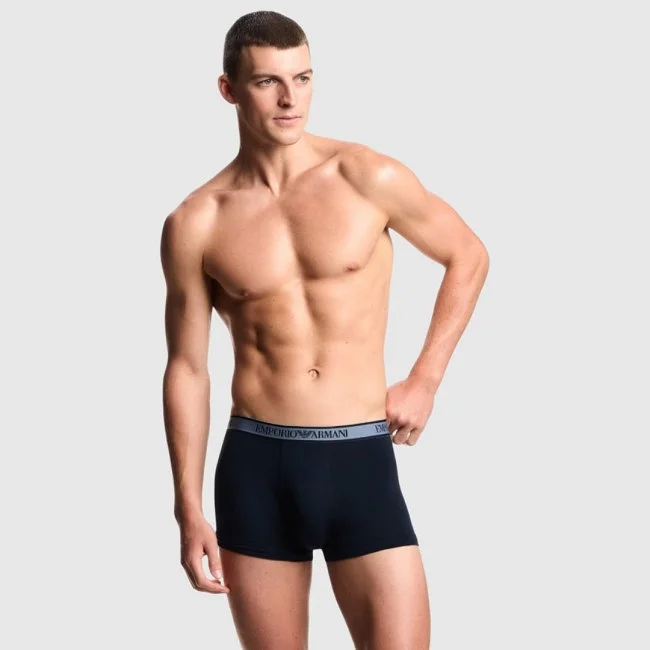 Pack de 3 Calzoncillos Armani Azul... Pack de 3 Calzoncillos Armani Azul...