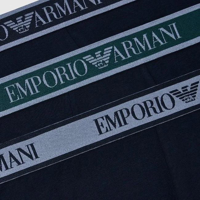 Pack de 3 Calzoncillos Armani Azul... Pack de 3 Calzoncillos Armani Azul...