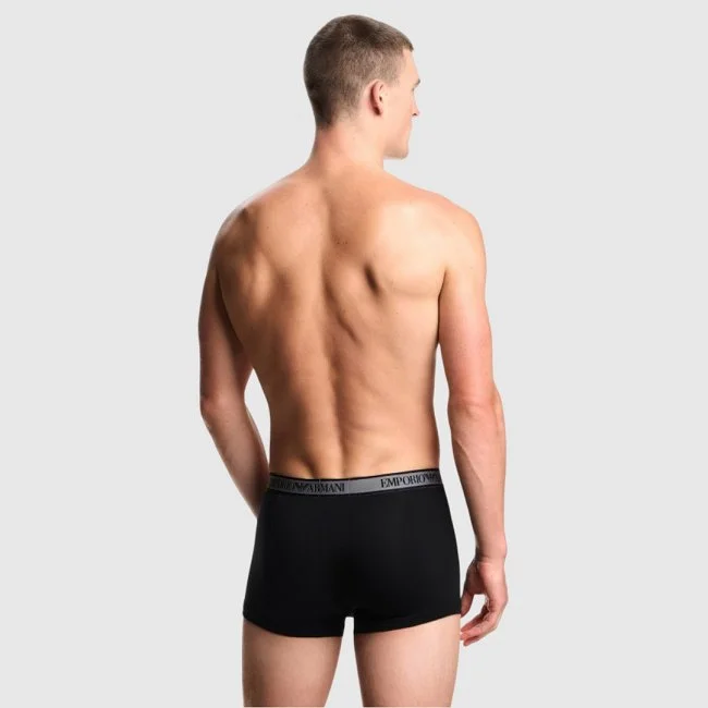 Pack de 3 Calzoncillos Armani Negros... Pack de 3 Calzoncillos Armani Negros...