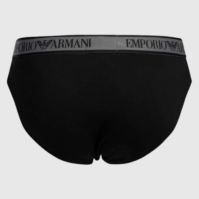 Pack de 3 Calzoncillos Armani Negros... Pack de 3 Calzoncillos Armani Negros...