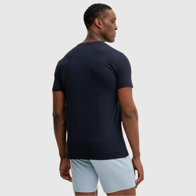 Camiseta Armani Azul Marino Hombre Camiseta Armani Azul Marino Hombre