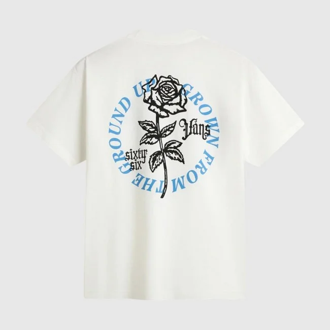 Camiseta Vans Blanca Hombre