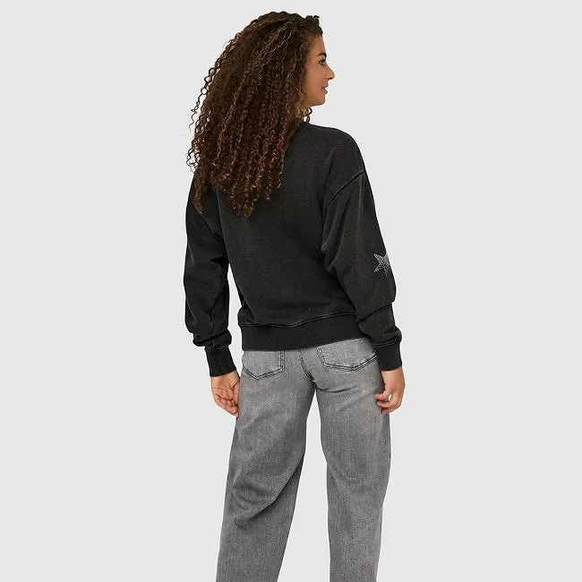 Sudadera ONLY Negra Mujer