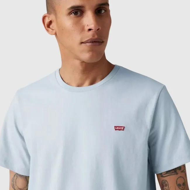 Camiseta Levi's Azul Claro Hombre