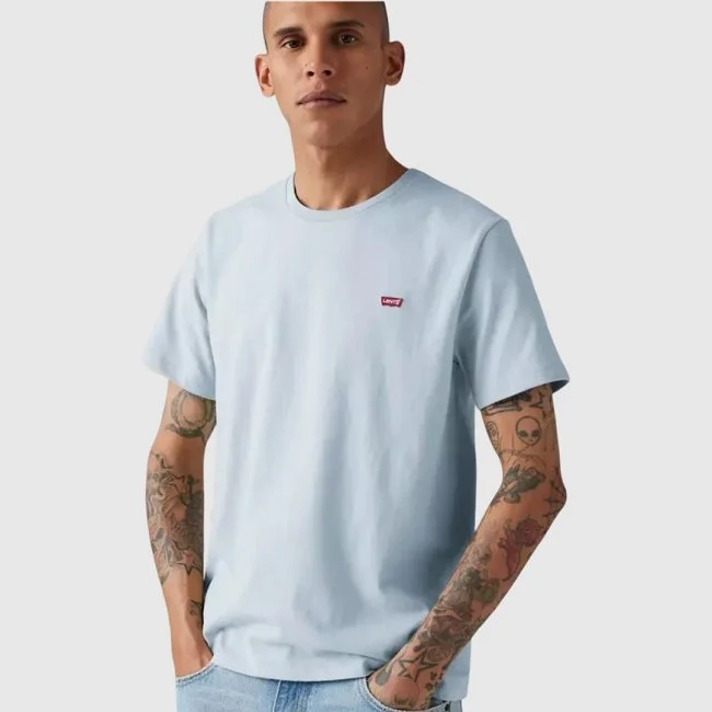 Camiseta Levi's Azul Claro Hombre