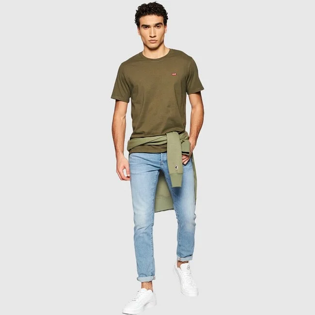 Camiseta Levi's Kaki Hombre