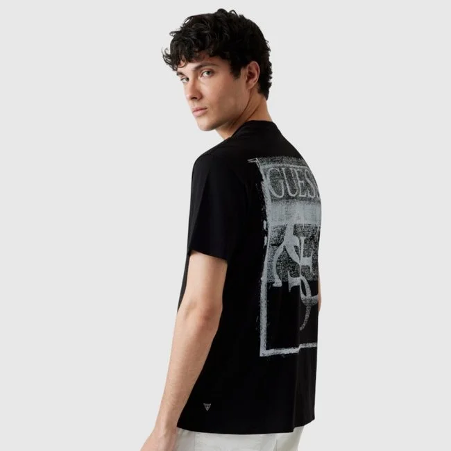 Camiseta Guess Negra Hombre