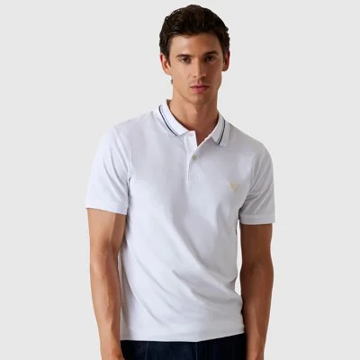 Polo Guess Blanco Hombre