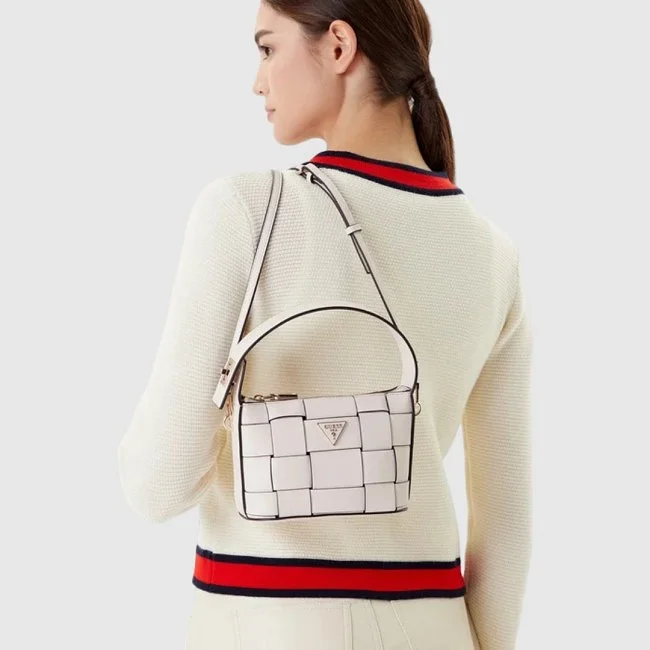 Bolso Guess Blanco Mujer