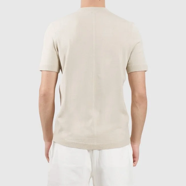 Camiseta Boss Beige Hombre Camiseta Boss Beige Hombre