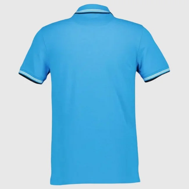 Polo Boss Azul Hombre