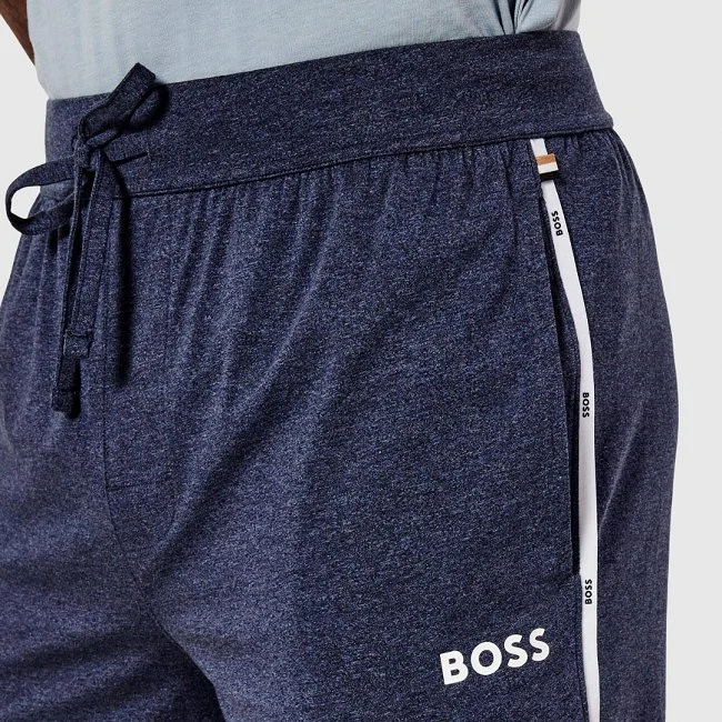 Pantalón Corto Boss Azul Hombre Pantalón Corto Boss Azul Hombre