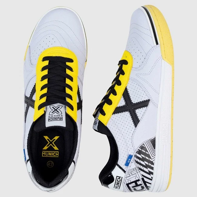 Zapatillas Munich G-3 Blancas y...