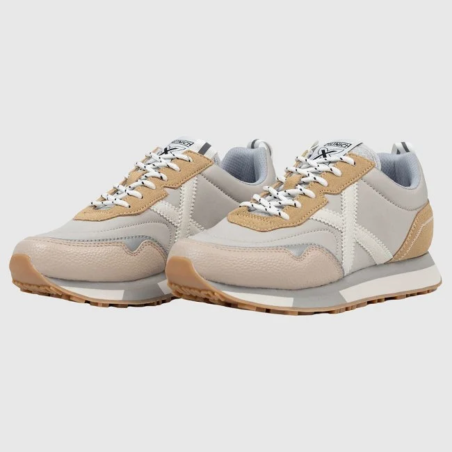 Zapatillas Munich NEXT 18 Beige Hombre