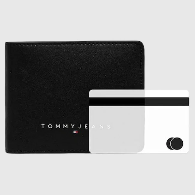 Cartera Tommy Hilfiger Negra Hombre Cartera Tommy Hilfiger Negra Hombre