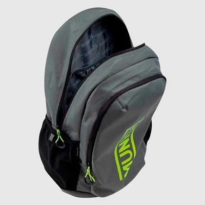 Mochila Munich Gris y Verde 2