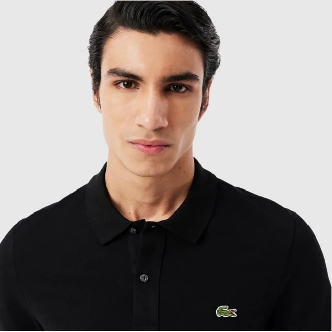 Polo Lacoste Negro Hombre