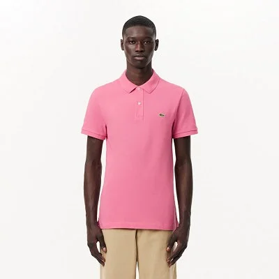 Polo Lacoste Hombre Rosa