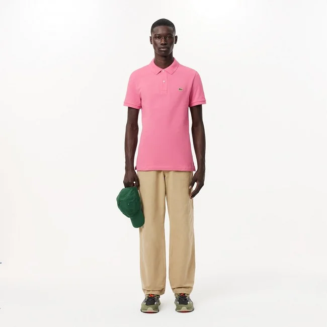 Polo Lacoste Rosa Hombre
