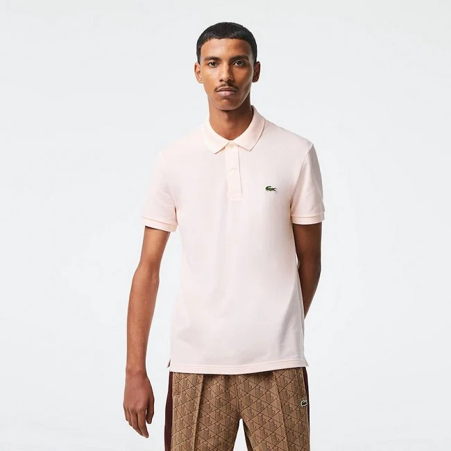Polo Lacoste Hombre Rosa