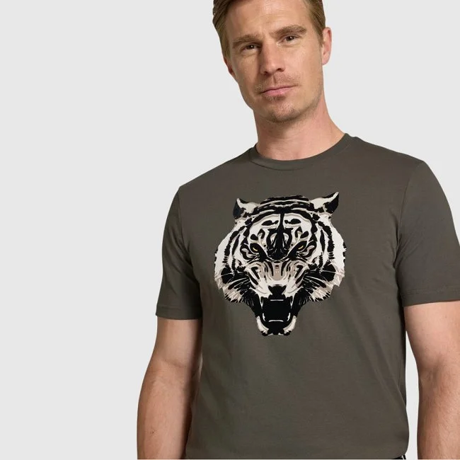 Camiseta Antony Morato Kaki Hombre Camiseta Antony Morato Kaki Hombre