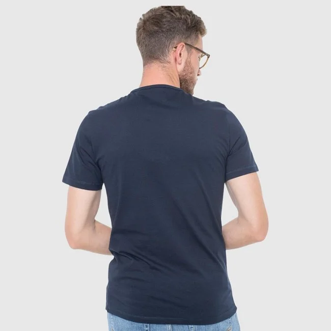 Camiseta Guess Azul Marino Hombre Camiseta Guess Azul Marino Hombre