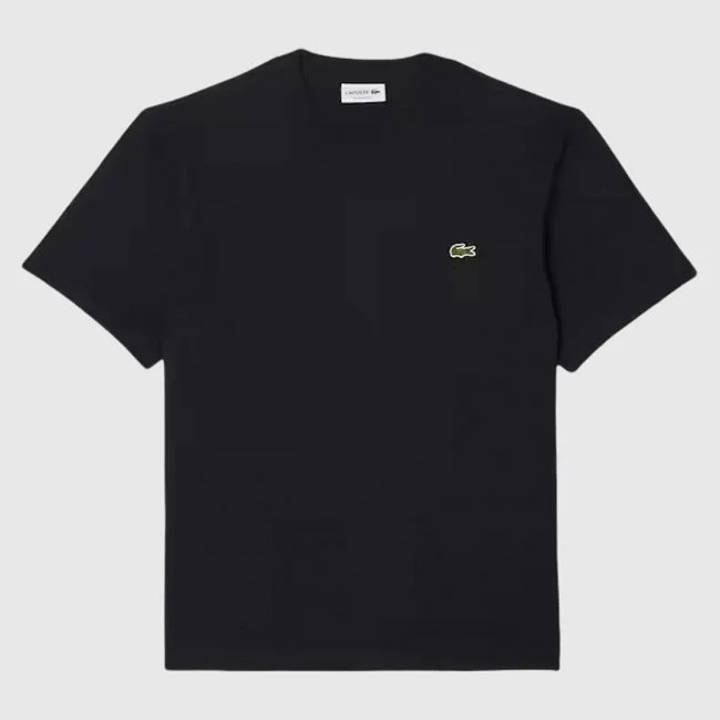 Camiseta Lacoste Negra Hombre