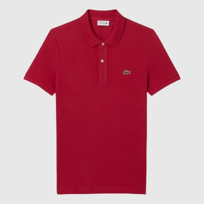 Polo Lacoste Fucsia Hombre