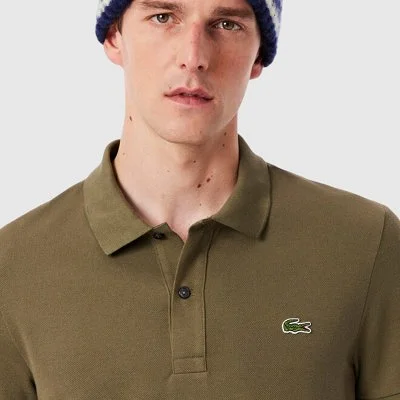 Polo Lacoste Kaki Hombre 2